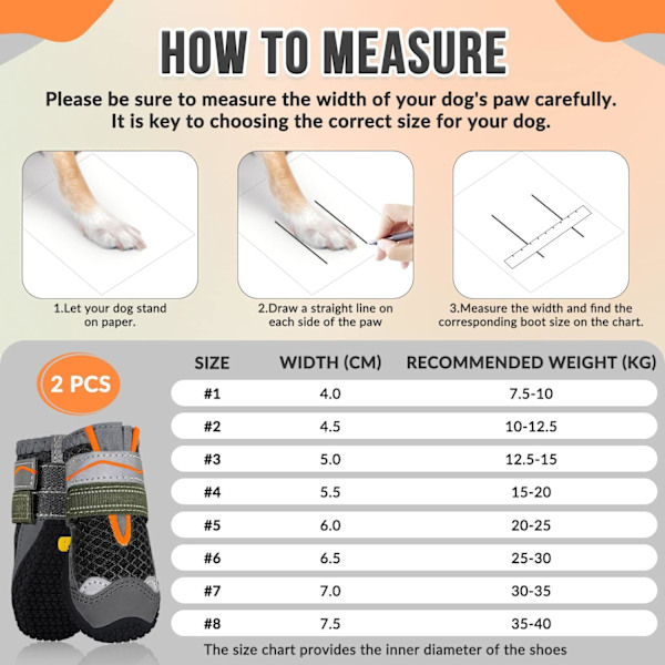 Eyein Dog Boots Paw Protector - Summer Hot Pavemen