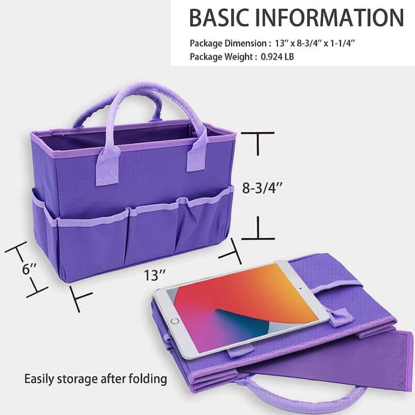 #Stor kapasitet skrivebordsmappe veske Caddy Organizer Fundamental#