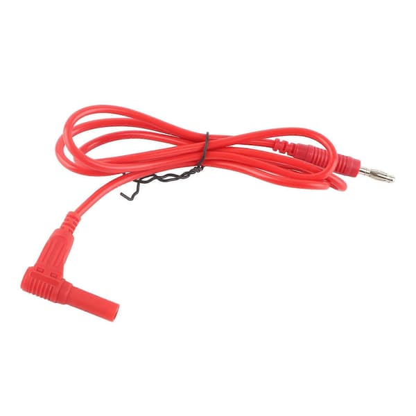 Bananplugg Testkabelsats Skyddstyp Elektriska Multimeterkablar Set J.70012 4mmRöd
