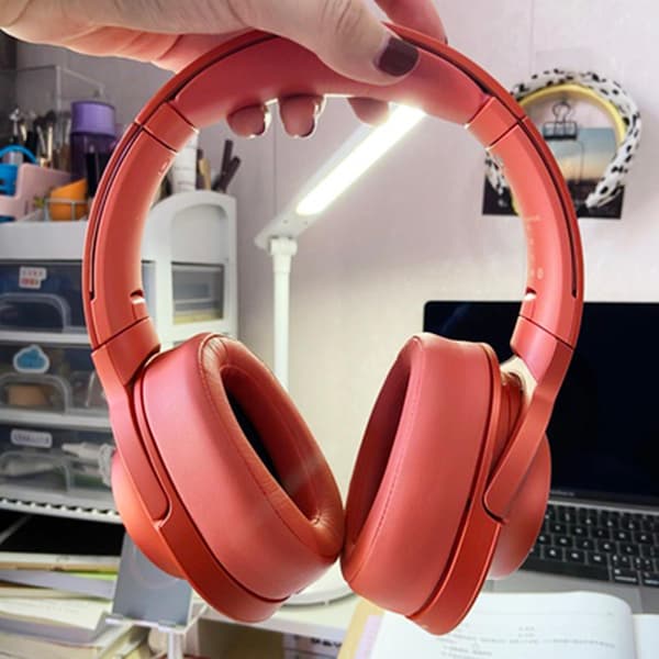 Erstatnings hodebøyle øreputepute for Mdr-100abn Wh-h900n headset A