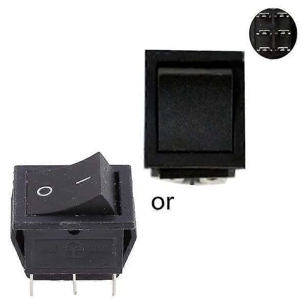6v/12v Reset Kontroll Fotbryter Erstatning Plast For Barn Ride On Leketøy Bil (Ruipei)