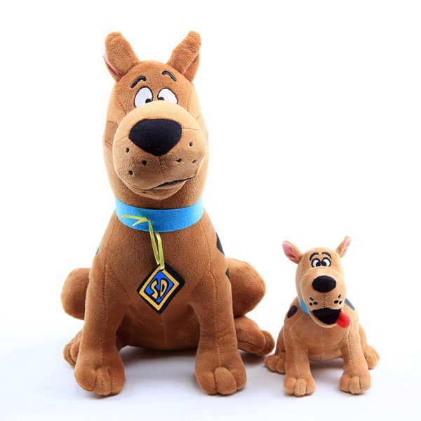 Scooby Doo Dog Plysch stoppad leksak Mjuk och söt Danois docka Julklapp till barn C