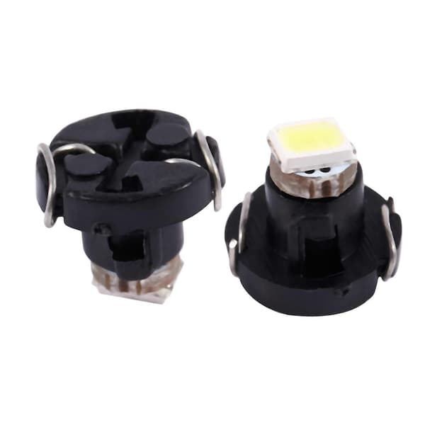 8 stk T3 Hvit 1210 3528 Smd Led Dashbord Dash Lys Lampe Pære For Bil
