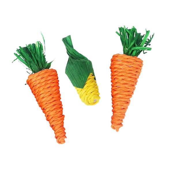 5-pakning kaninleker, kanintilbehør, kanintygg