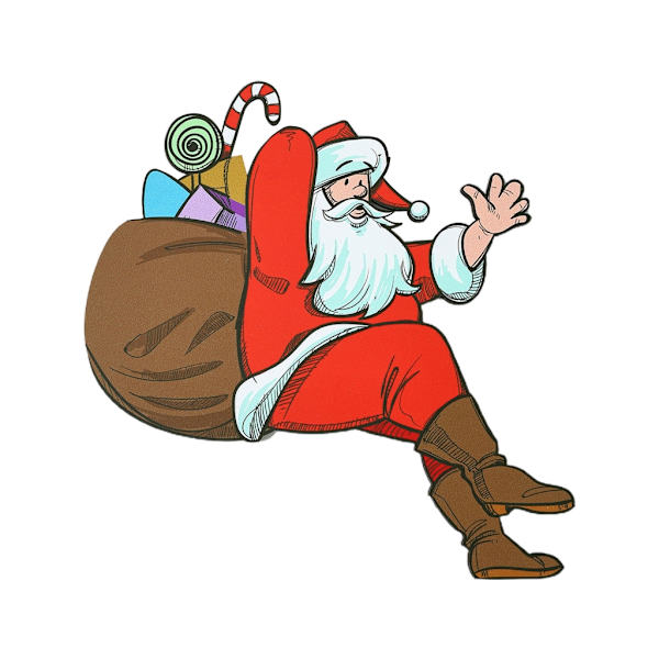 Jul Dörrkarm Dekoration Santa Älg Trä Dörr Hörnskylt Ornament Juldekorationer 2024 Nyårspresenter null - A