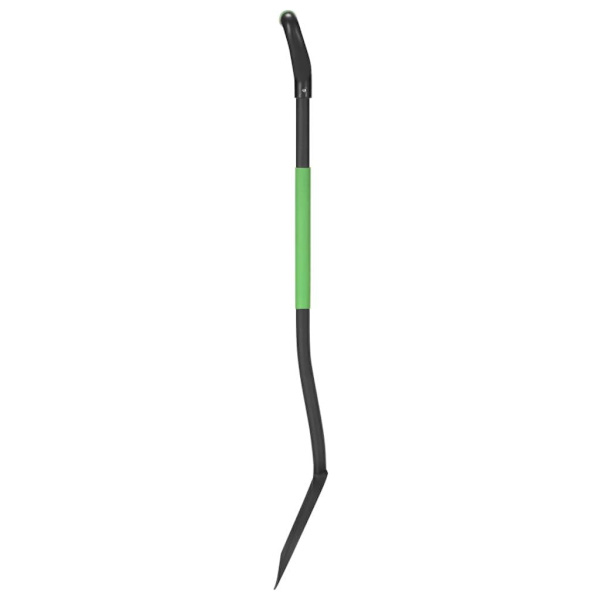 vidaXL Gartnerspade spids D-greb stål