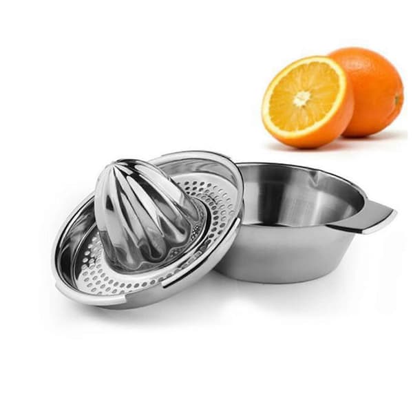 1 Set Manuell Saftpressare, Miljövänlig Rostfri Rostfritt Stål Manuell Fruktpressare Maskin för Hemmet