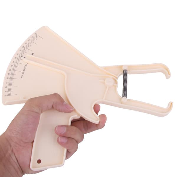 1/2/3 Fedttabsguide Hudfoldskaliper Analyzer Slank Fitness Beige 1Set