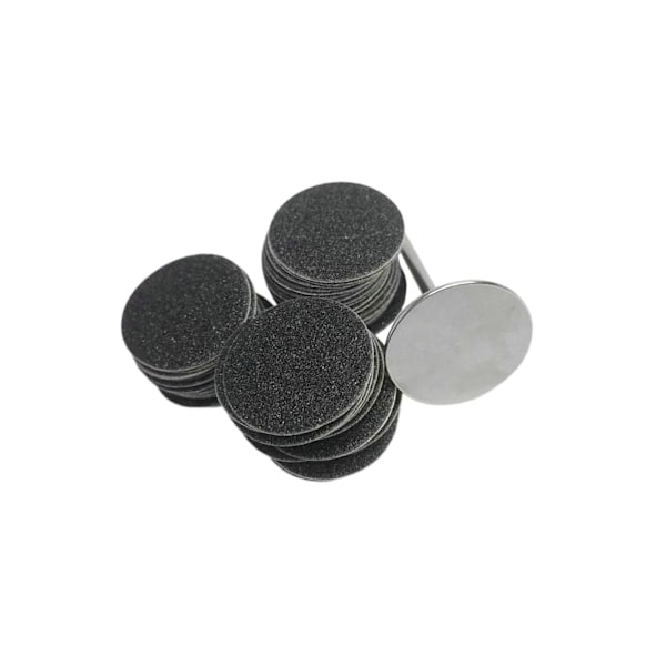 1/2/3/5 Sähköisen jalkaraspin vaihtotyynyt tehokas ja 35mm 240Grit 50 pcs 5PCS