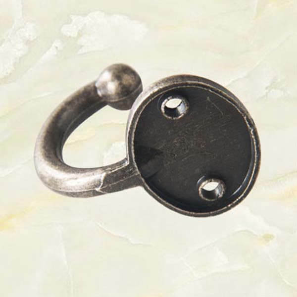 Sats med 12 st Retro Klädkrokar Dörrväggshängare Legering 35 X 30mm -brons