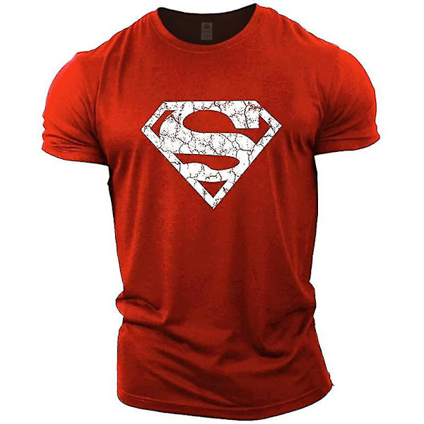 Superman Vascular Kuntosalitreenitoppi Black M