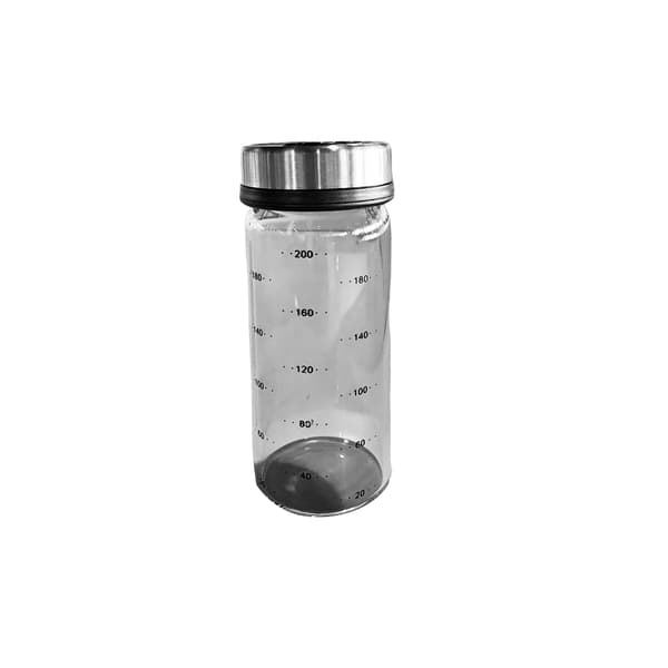 Förseglade kryddburkar med roterande lock Transparent kryddburk 200ML
