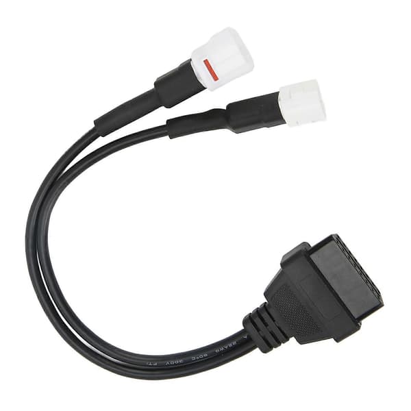 OBD2 til 3-pinners og 4-pinners diagnostisk adapterkabel Les motordata Feildeteksjon for motorsykkel