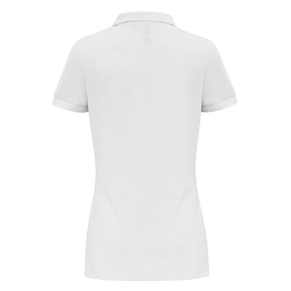 Asquith & Fox Dam/dam Enkel kortärmad pikétröja  Whi White M