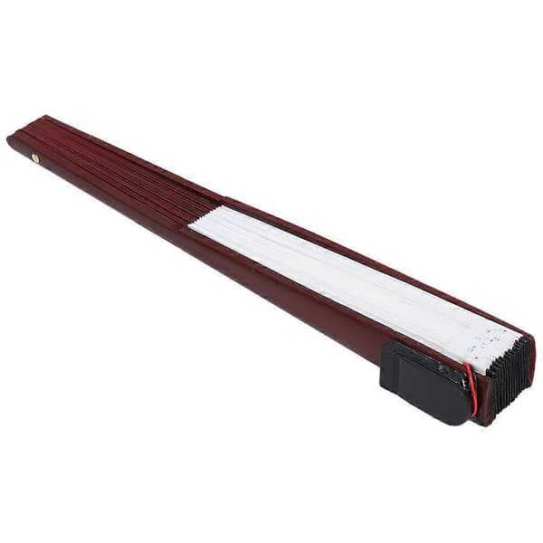 Lysende LED-vifteprop, foldbar vifteprop, kreativ lysende vifte, ravefestprop
