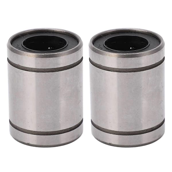 2 stk sylinder lineær bevegelse kulelager ID 16mm OD 28mm LM16UU for CNC 3D-skriver