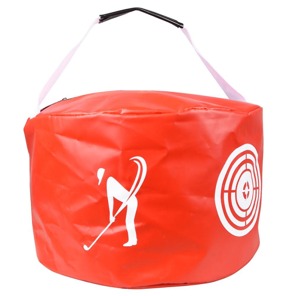 Golf Hitting Bag Golf Smash Impact Training Bag High Density Slät Vattentät PVC Golf Swing Training Bag för nybörjare