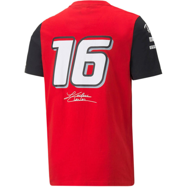 Ny Charles eclerc Racing #16 T-shirt i jersey 2022 L