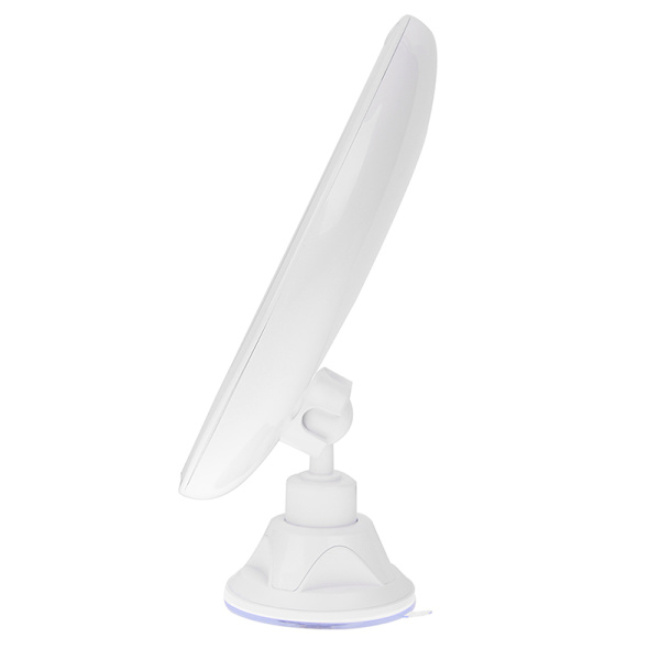 10X 360° Rotation Förstorande Makeup Mirror LED Lightup