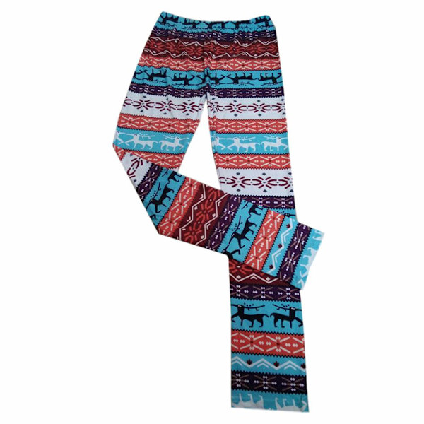 Neulotut sukkahousut Housut Pencil Leggings Skinny Slim Trousers 1