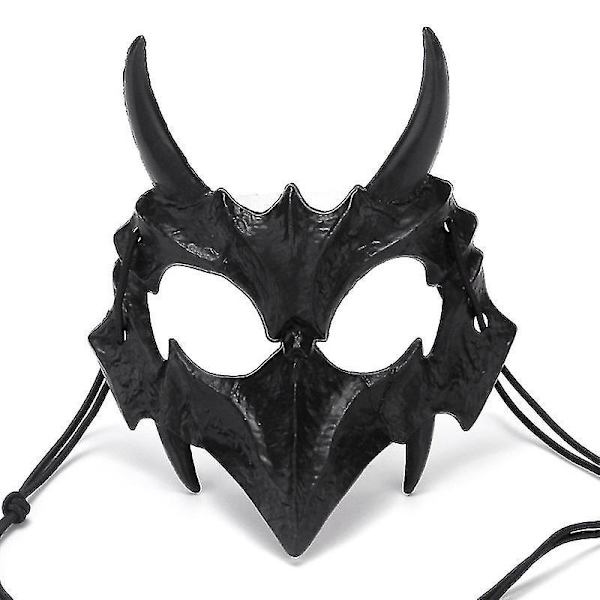 Halloween Demon Mask Carnival Werewolf Skull Mask Cosplay Kostymer Anime Cosplay Mask Ansikte Huvudbonader