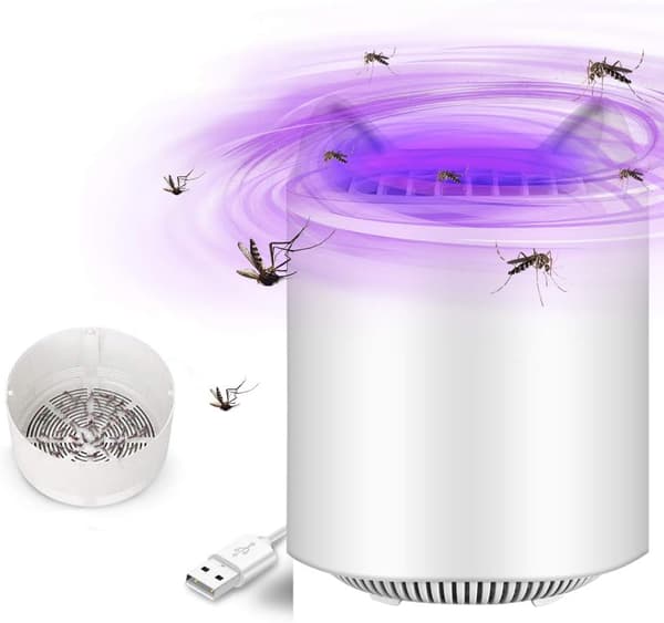 Myggdreperlampe Elektrisk Fluefelle Insektdreper Elektrisk Ins