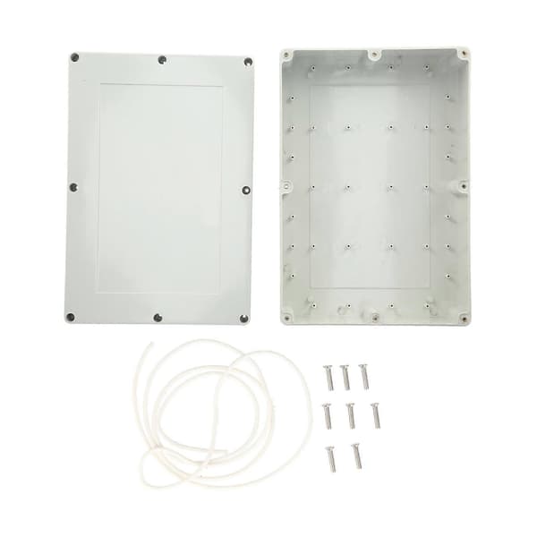 Vanntett koblingsboks i ABS for DIY elektronikkprosjekter 380x260x120mm