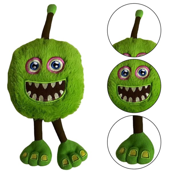 33cm My Singing Monsters Furcorn Plysch stoppad docka Kid Toy Gift