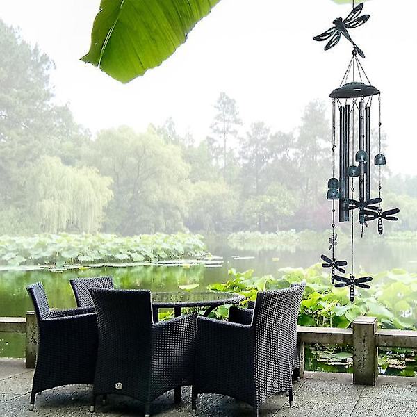 Vindspil, Udendørs Dragonfly Vindspil, unik Windchime-gave til mor far