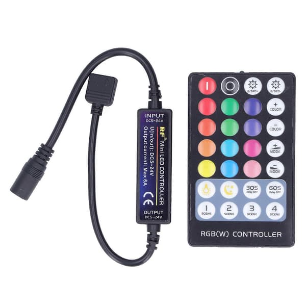 LED fjernkontroll RGB lysstripe langdistanse RF-kontrollersett for hjemme-KTV