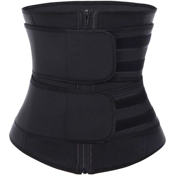 1 stk. Kvinder Waist Trainer Korset Slankende Body Shaper Black Large
