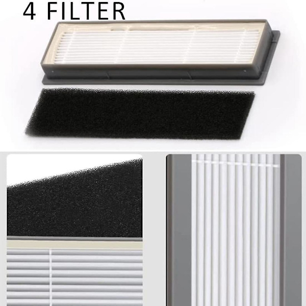 11-pack tillbehör/ersättning för Deebot Ozmo T8 Aivi T8 Max T8 N