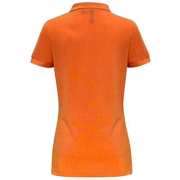 Asquith & Fox Dam/Dam Enkel kortärmad pikétröja  Ora Orange S