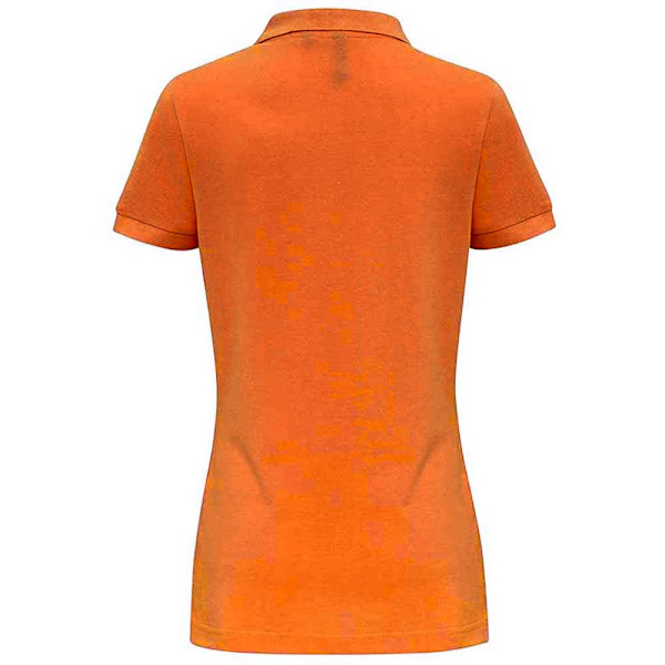 Asquith & Fox Naisten yksivärinen lyhythihainen pikeepaita Ora Orange L