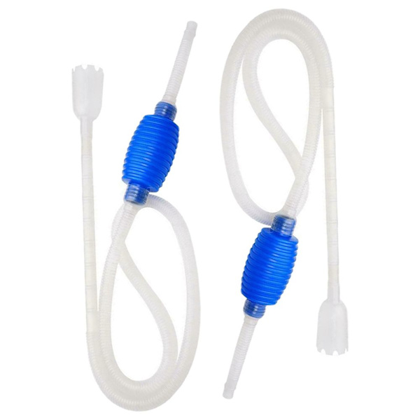 2st Akvariumrenare Vattenbytare Pump Hävertslang