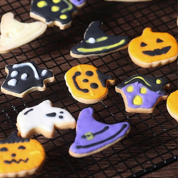 Halloween Cookie Cutter Set - 8 st Nonstick molds