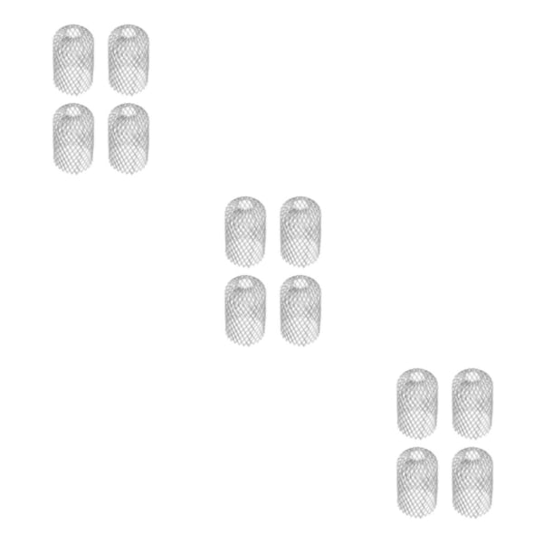 1/2/3/5 4x justerbar storlek aluminiumrännskydd för avlopp Height 10cm and diam 3PCS