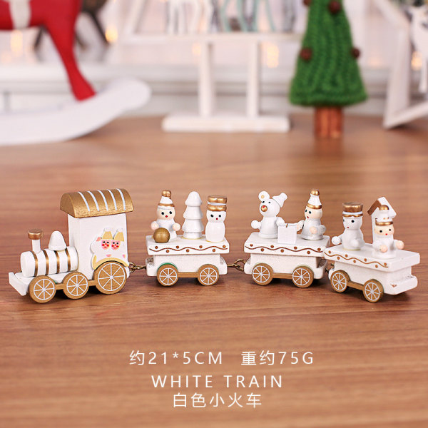 Juledekorasjoner Jul Tretog Barnas barnehage Ferie Julegaver Juledekorasjon Gaver White Train