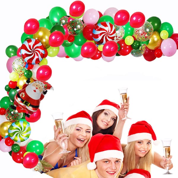 Juleballon oppustelig folieballon Julemand jul T