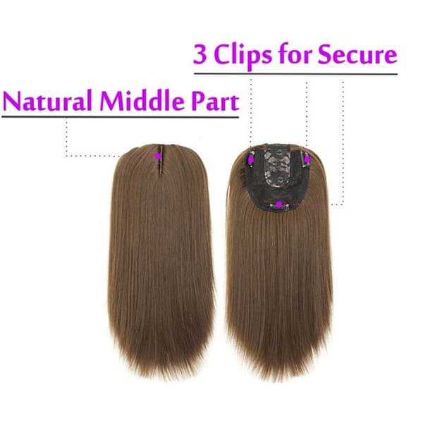 Toupéer Bobo Hairpiece MÖRKBRUNT