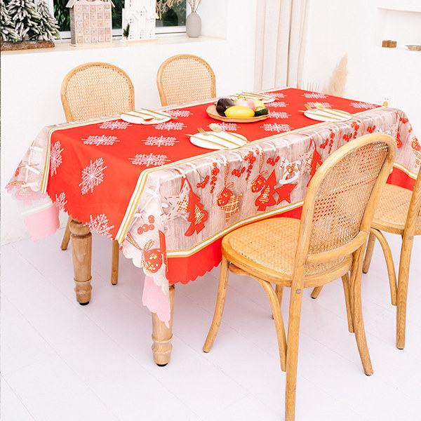 Holiday Legacy Garn Färgad Jacquard Duk för style 2