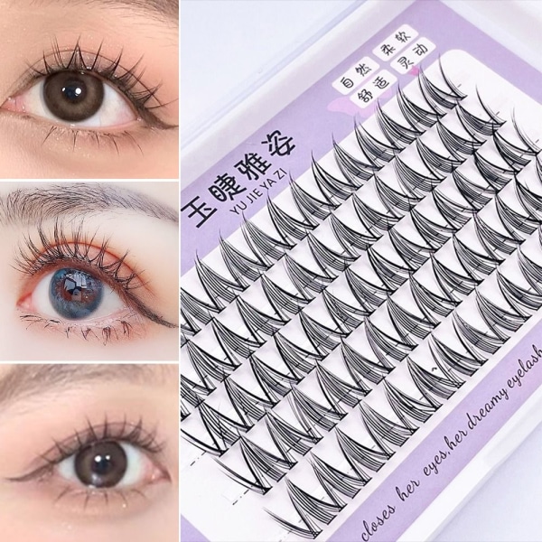 Manga Lashes Lösögonfransar FEM RADER FEM RADER Five rows