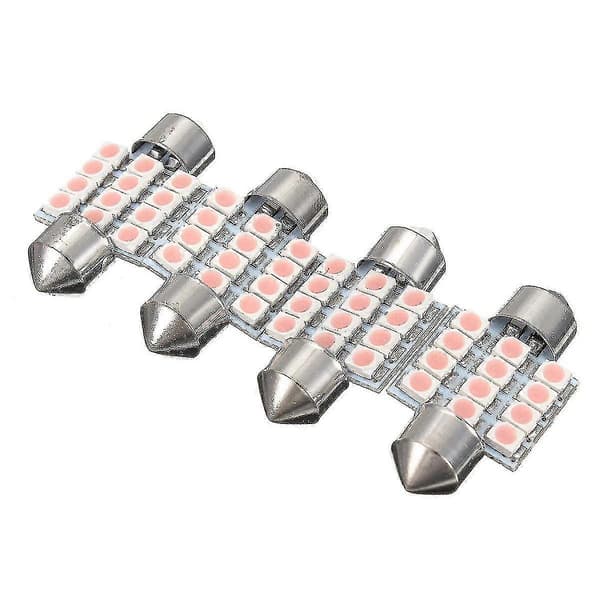11 stk. bil lilla indvendig lys LED-lampe nummerplade kuppel t10 & 31mm-XT