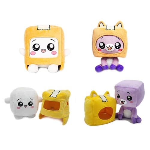 Lankybox BOXY / FOXY / ROCKY Pehmolelu pehmeä lelu Pehmonukke 1
