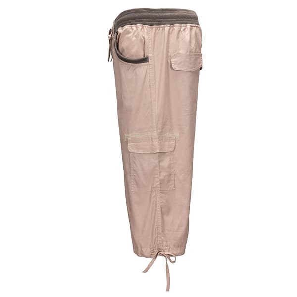 adies rette ben Cargo Pant ensfargede underdeler Dark Gray L