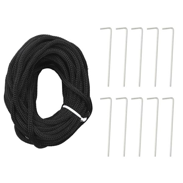 vidaXL Juletre for flaggstang kaldhvit 310 LED-er 300 cm