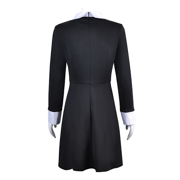 Naisten Wednesday Addams -mekko, Halloween-asumekko Style 2 M