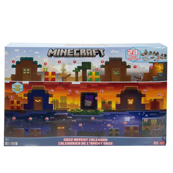 Minecraft, Mini Mobheads - Joulukalenteri 2022 multicolor