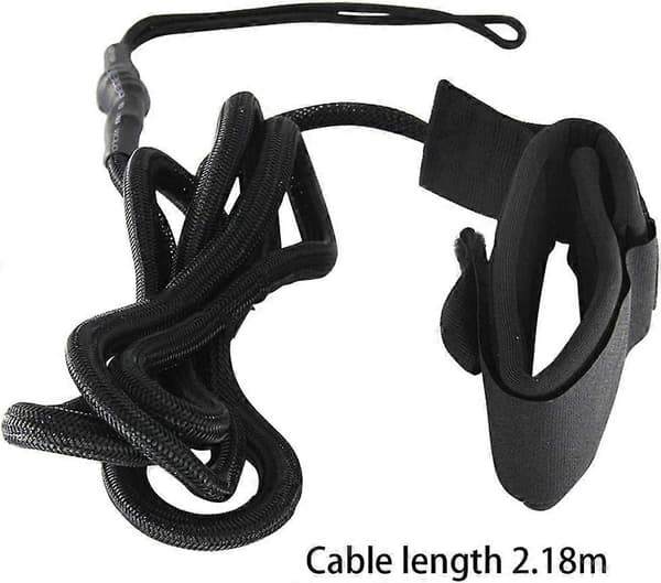 Surfebrett Leash, PVC Surfebrett Leash Fotreim Sikkerhetstau Ankelstropp Beskyttelse for Shortboard, Longboard, Paddleboard