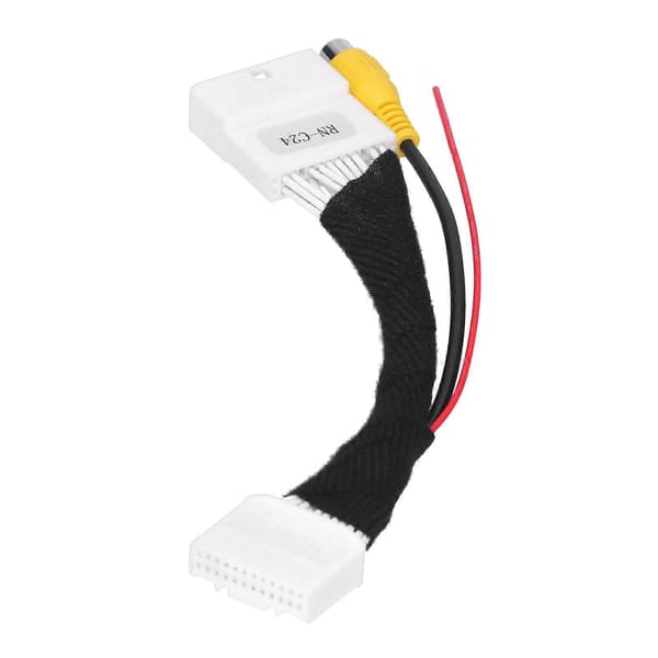 Bakkamera Tilslutningskabel 24Pin RCA Adapterkabel Ledningsføring Passer til Renault